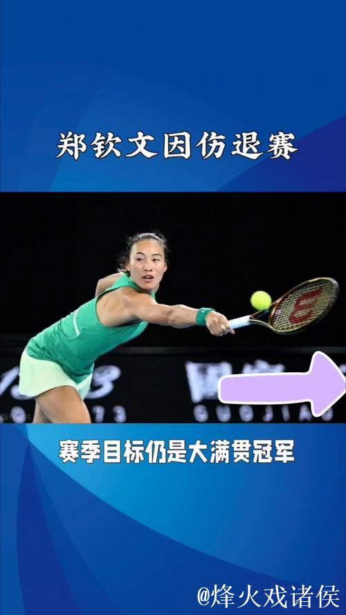 官方消息:郑钦文因伤缺席2025年WTA500东京站 官方消息:郑钦文因伤缺席2025年WTA500东京站